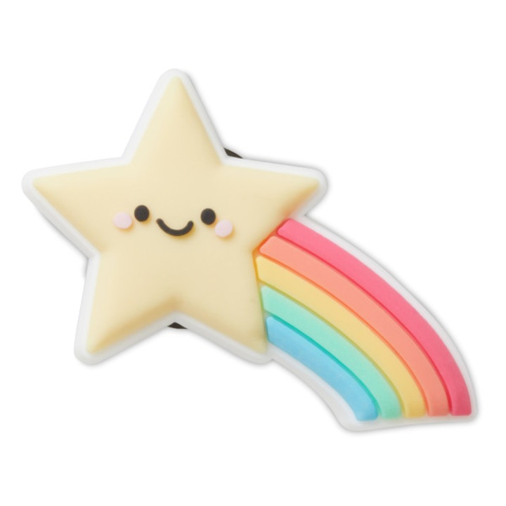 Jibbitz Shooting Star Rainbow szandál kiegészítő szett, többszínű