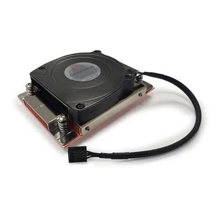 Cooler activ 1U Dynatron, pentru AMD, 8cm, 8700rpm, 62.2dBA