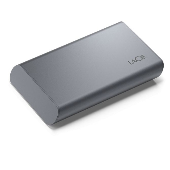 SSD extern LaCie, 1TB, USB Type-C, argintiu