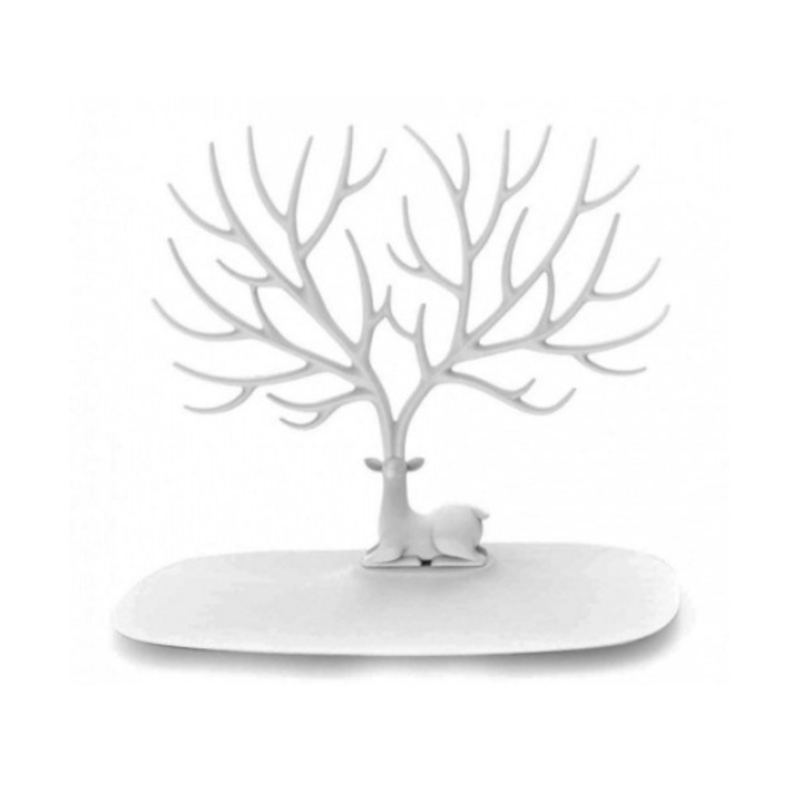 Set 2 Organizatoare de bijuterii cu tavita tip copacel