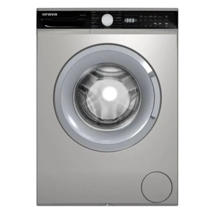 Masina de spalat, MPM WMO-614X, 6 kg, 1000 RPM, D, Argintiu-Negru