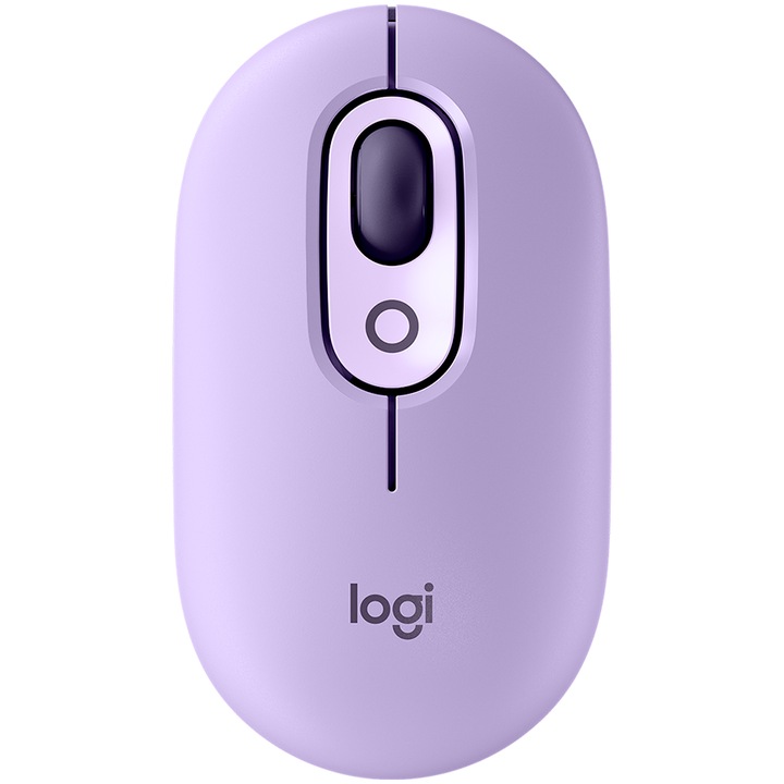 Logitech POP vezeték nélküli egér, lila