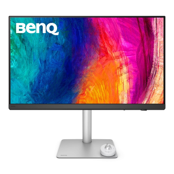 Monitor LED BenQ PD3226G Designer, 31.5", UHD (3840x2160), IPS, 144Hz, 1ms GtG, VESA DisplayHDR 400, Flicker-free Technology, VESA Standard Adaptive-Sync, FreeSync Premium, Low Blue Light, HDMI, DisplayPort, Thunderbolt 4, KVM, Pivot, Boxe, Alb