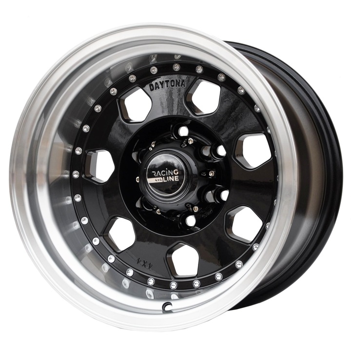 Set (4 bucati) jante 5169 16x10 6x139.7 ET-36 - BL - black