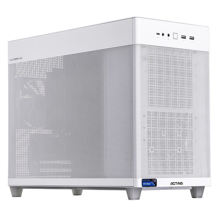 Desktop PC Actina KOMACNGIP0536, AMD Ryzen 7 7800X3D 8 C / 16 T, 3.3 GHz - 5.0 GHz, 32 GB RAM, 1 TB SSD, NVIDIA GeForce RTX 5070 Ti 16 GB, Windows 11 Home