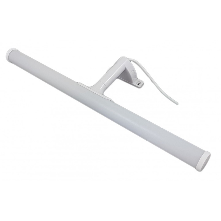 Corp LED baie alb, 6W, 6500K, lumina rece, cu protectie IP44, 400mm