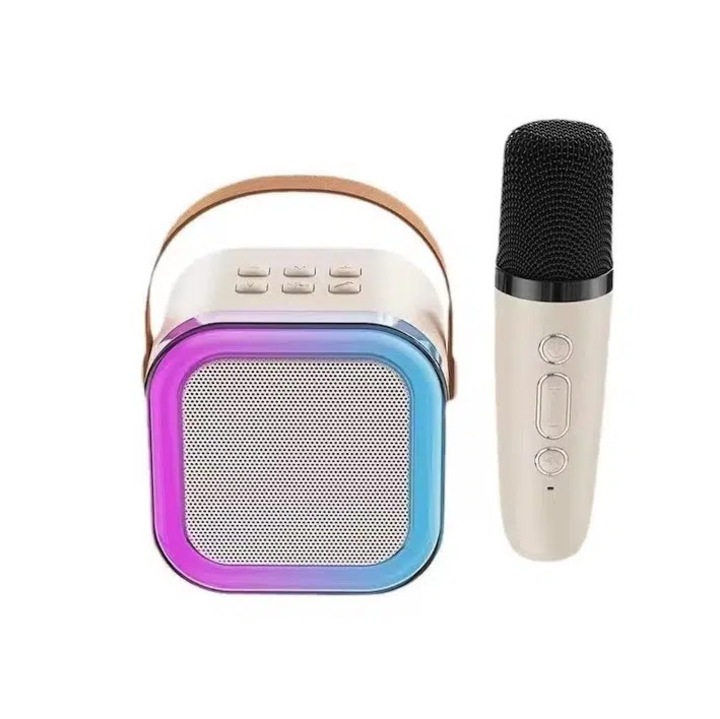 Boxa Cu Microfon Smart – Bluetooth, Karaoke, Compatibila iOS/Android, Sunet Premium