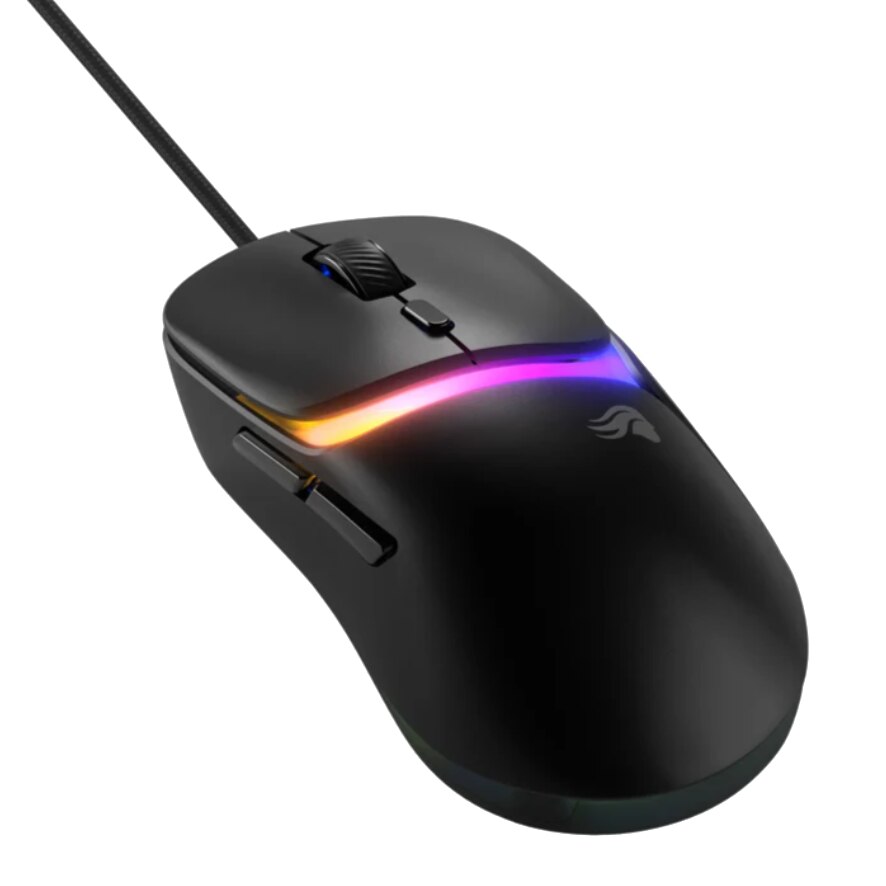 Mouse Gaming Glorious Model D3, 30000 DPI, 57g, 6 butoane, Negru Mat