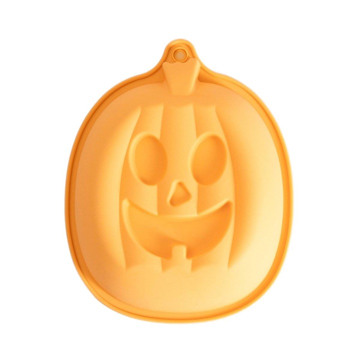 Forma prajituri GHOST TOWN, silicon, forma de dovleac, 21,5x22 cm