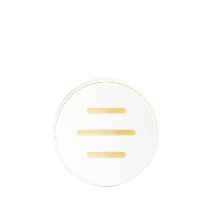 Savoniera HOMLA, alb, 11x11x2,5 cm