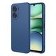 Husa pentru Xiaomi Redmi A5, Silicon Premium Catifelat, Protectie Camere, Albastru Inchis