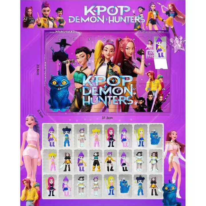 Set figurine Animal City, K-POP Demon Hunter, design exceptional, PVC