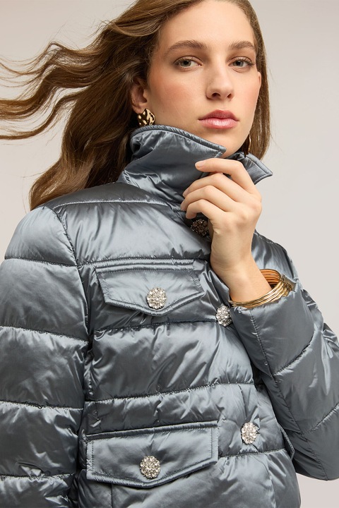 Motivi, Geaca cu nasturi, Gri cenusiu