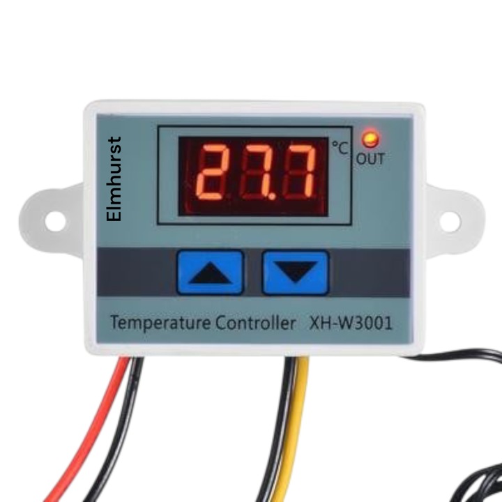 Termostat ELMHURST digital, control temperatură -50 la 110, sonde impermeabile, 12V/120W