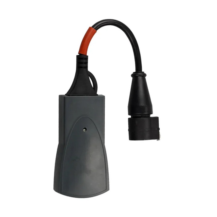 Scaner de diagnosticare OBD2, firmware complet cu cip 921815C, multi-sistem, versiune LED, negru