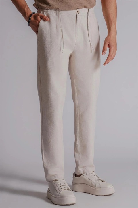 Pantaloni barbati BRACCAS 242070, Bej