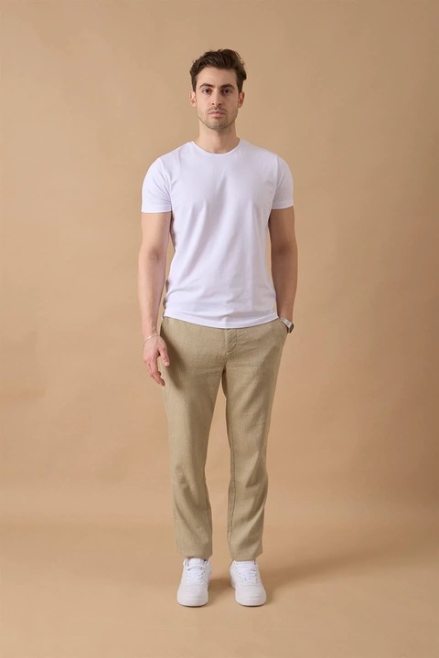 Pantaloni Barbati BRACCAS 244110, Kaki