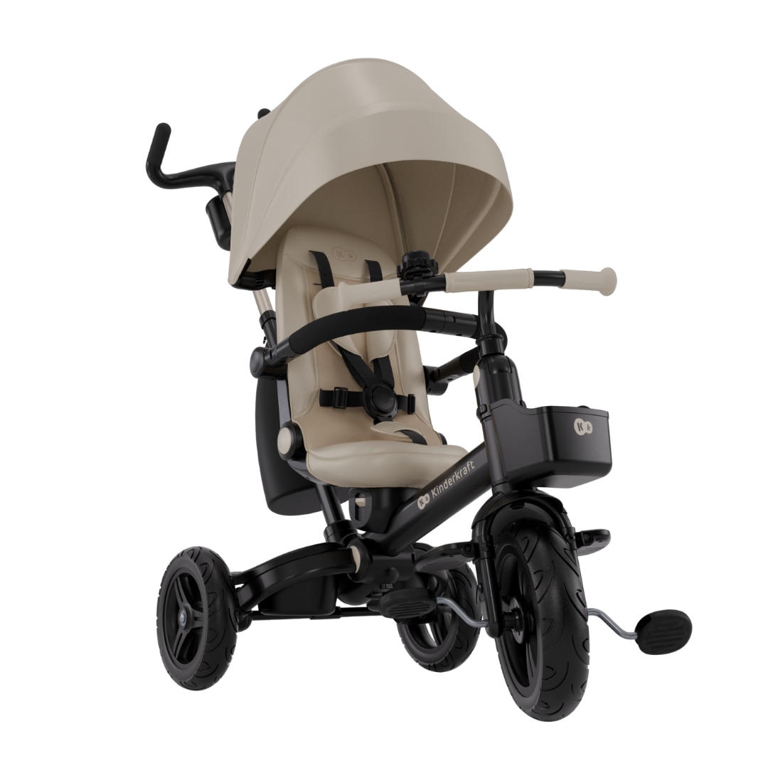 光輪 Tricicleta Kinderkraft AVEO 2 Plus BEJ - eMAG.ro
