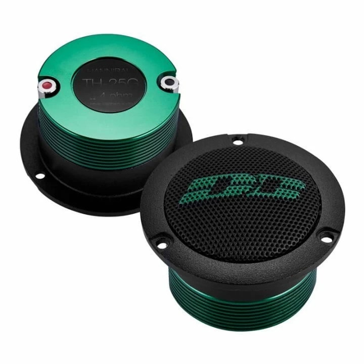 Tweeter auto Deaf Bonce Hannibal TH-25G set componente 38mm 35W RMS 4Ω set 2 tweetere