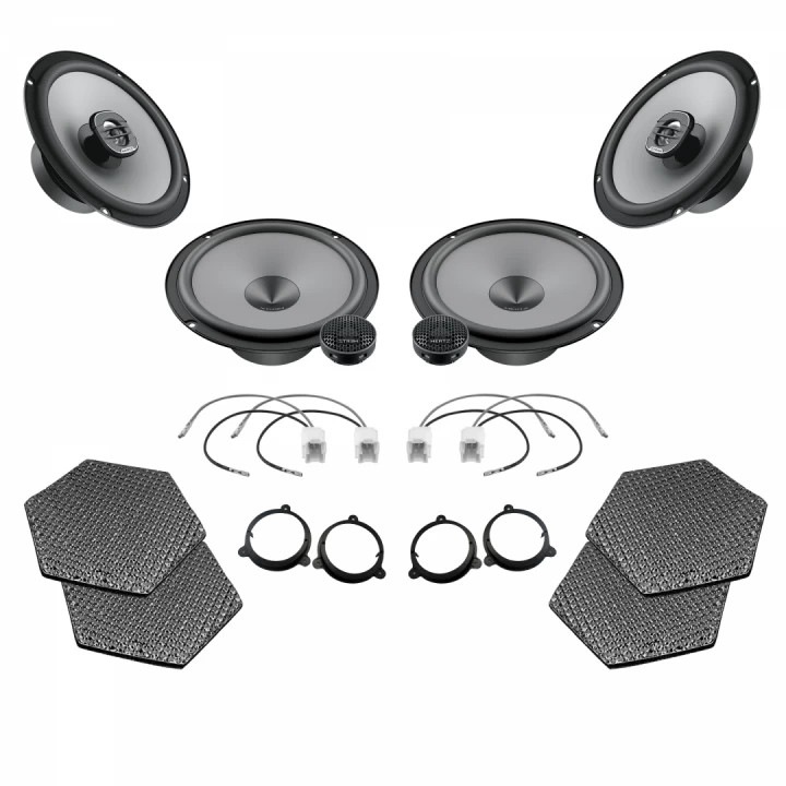 Pachet difuzoare auto Hertz Uno dedicat Renault Megane 4 (2016-2022)