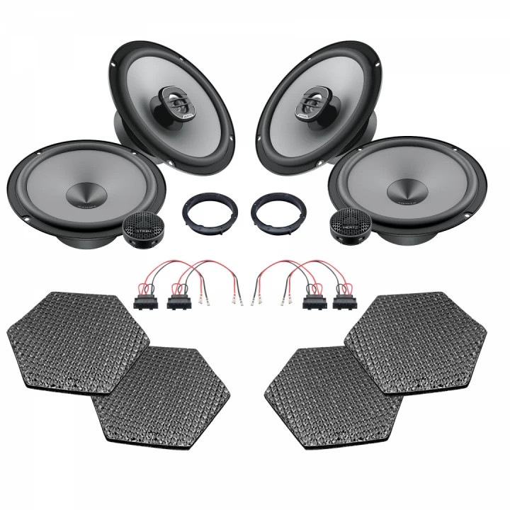 Pachet difuzoare auto Hertz Uno dedicat Skoda Superb (2016-2022)