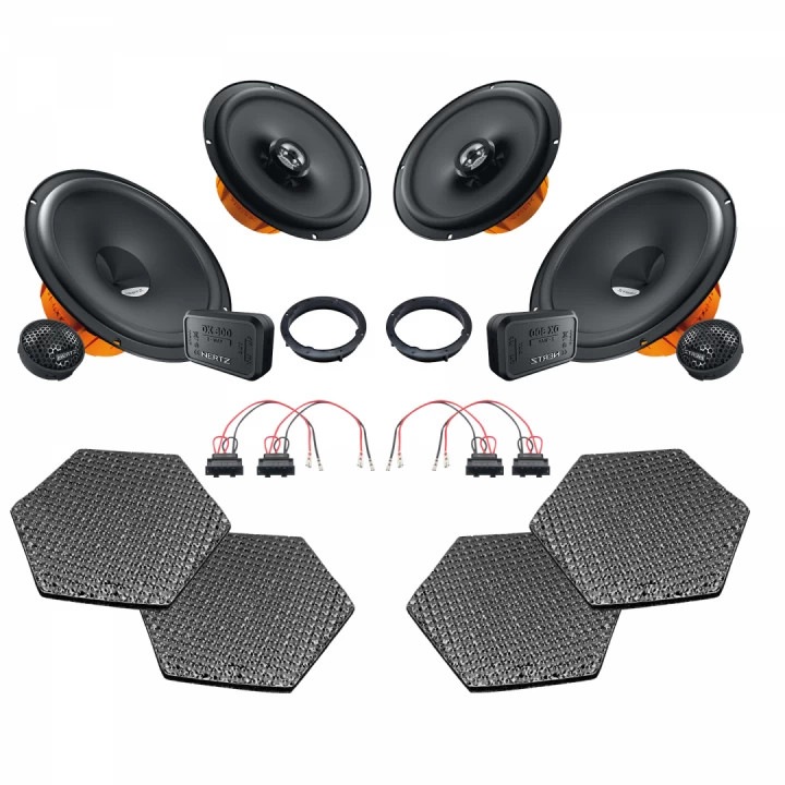 Pachet difuzoare auto Hertz Dieci dedicat Skoda Superb (2016-2022)