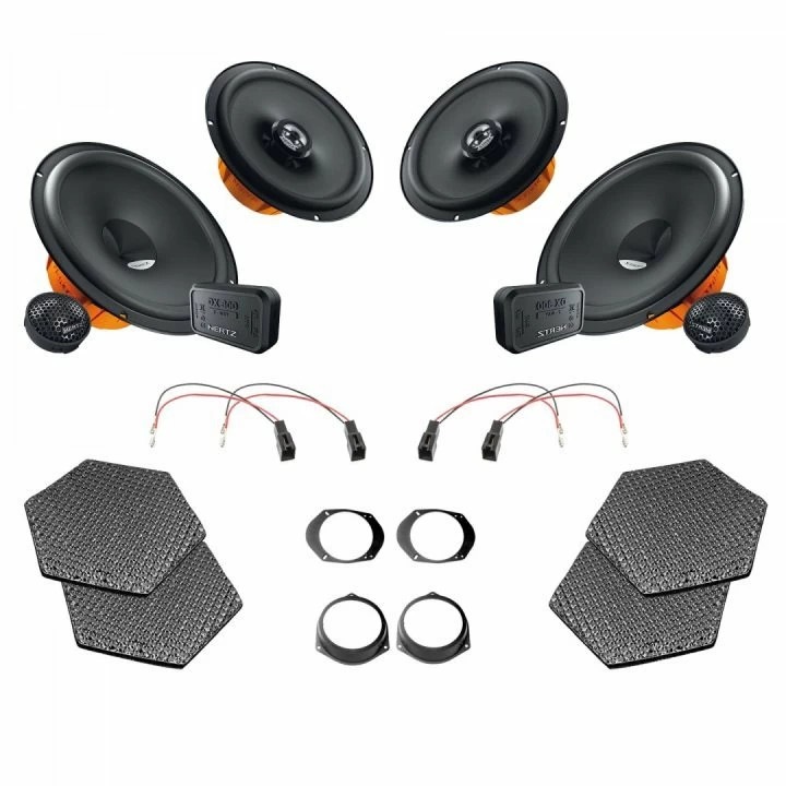 Pachet difuzoare auto Hertz Dieci dedicat Fiat Tipo (2017 - 2022)