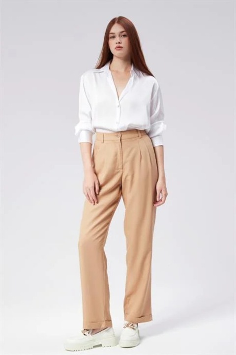 Pantaloni dama Braccas cu Talie cu Piatradwqf, Piatra