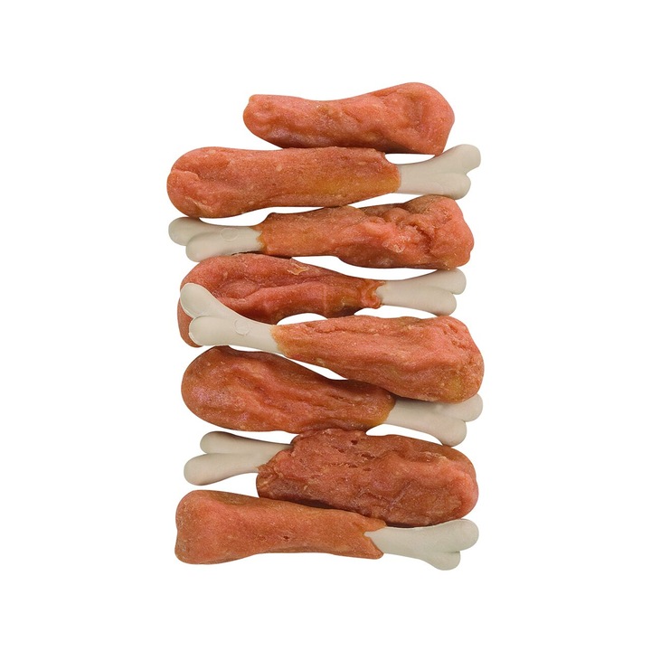 Recompense pentru caini, Flamingo, Bio, pulpita pui cu calciu, 75g