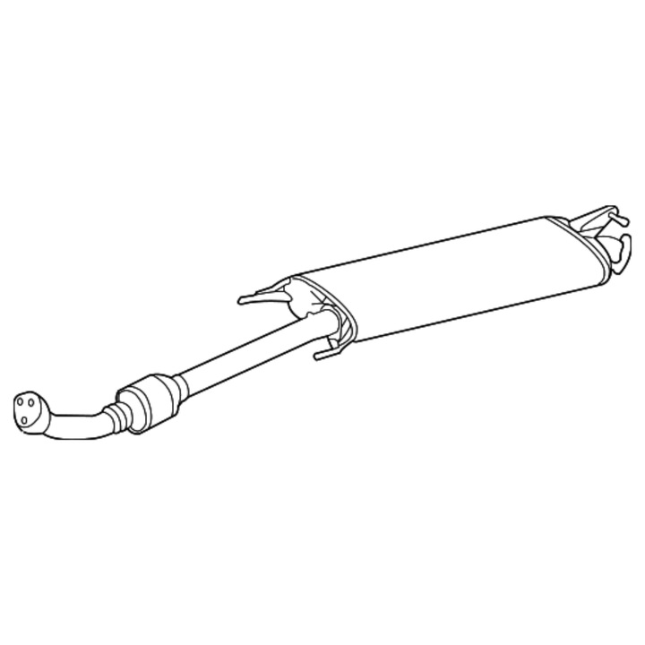 Új katalizátor Toyota Rav4 17420-28712, személygépkocsik, OE
