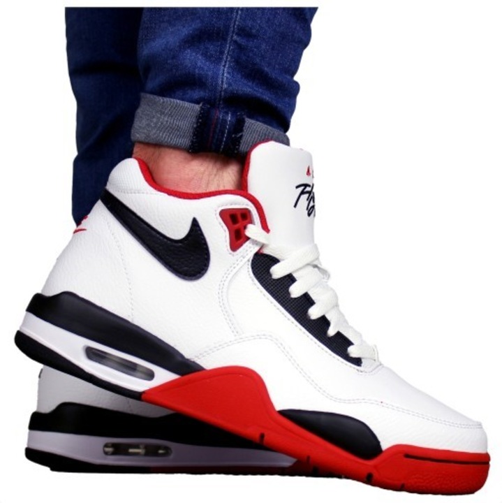 Tenisi barbati Air Flight, Nike, piele naturala/piele ecologica, multicolor, 44.5 EU