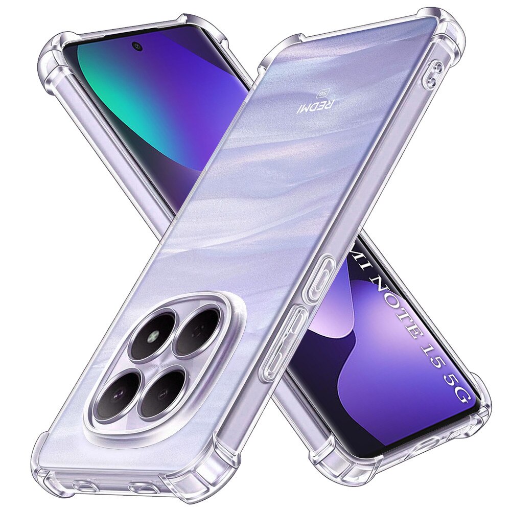 Husa pentru Xiaomi Redmi Note 15 5G / Note 15 4G / Poco M8 5G Techsuit Shockproof Clear Silicone