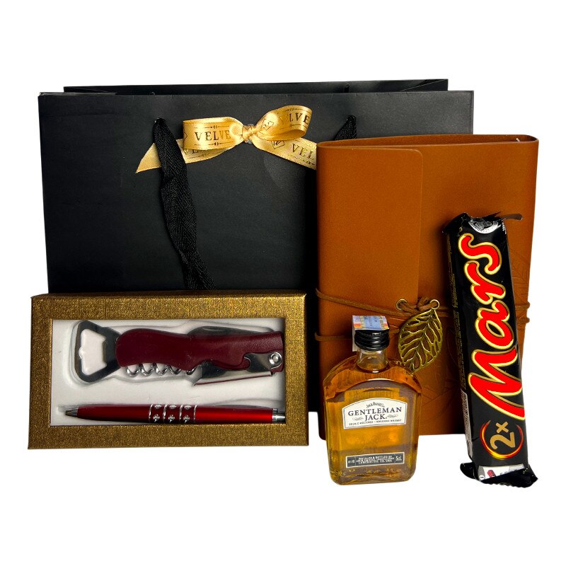 Pachet cadou Jack Giftbox - Gift Idea, cu whisky Jack Daniel's