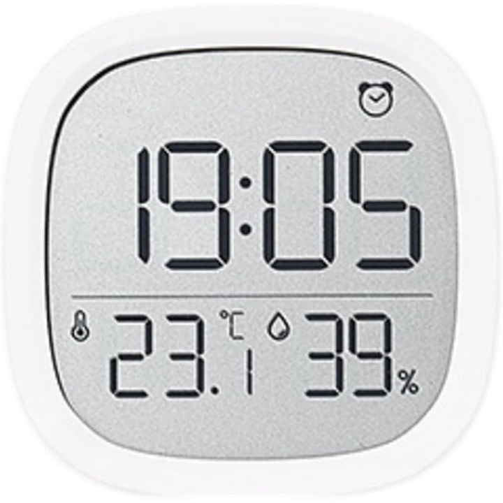 Digital ceas de alarma ecran LCD ceas curat multifunctional temperatura electronica ceas cu aspiratie magnetica ultra subtire alarma electronica dormitor ceas de alarma digital dormitor