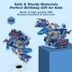 Set de blocuri de constructie magnetice, Excitat®, Camion de Asamblat, 5 in 1, Robot Dinozaur, ABS, cutie depozitare, Jucarie Magnetica STEM cu Cutie, 40 buc, 3-8 ani