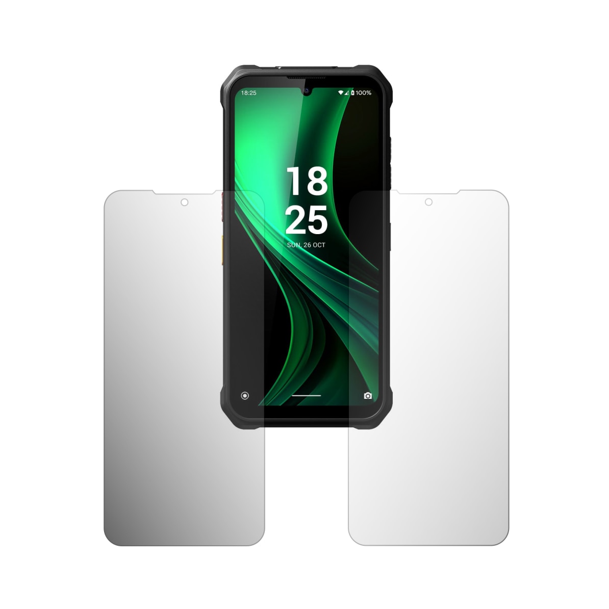Set 2X Folie Protectie Ecran Folie24, pentru iHunt Titan Music P11001 Ultra, 1X Ultra-Clear + 1X Mata, Acoperire Totala Full-Display, Adezive, Flexibile cu Auto Regenerare