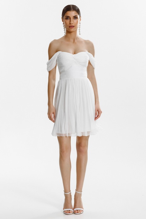Rochie Framboise Khalesi, Alb