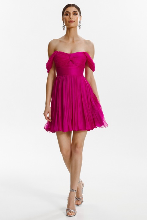 Rochie Framboise Nitara, Fucsia