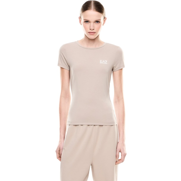 Tricou Emporio Armani EA7 Natural Ventus7 W 55360, Bej