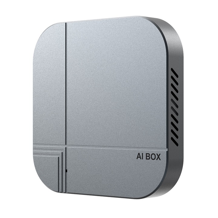 Android AI Box за кола, 2GB RAM + 16GB ROM, безжичен CarPlay, безжичен Android Auto, Bluetooth 4.2, WiFi, OTA актуализации, USB/Type-C порт, ограничена съвместимост (проверете списъка)