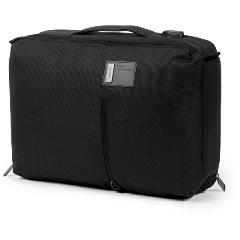 Rucsac pentru laptop Lexon Track, 15 inch, Capacitate 12L, Negru