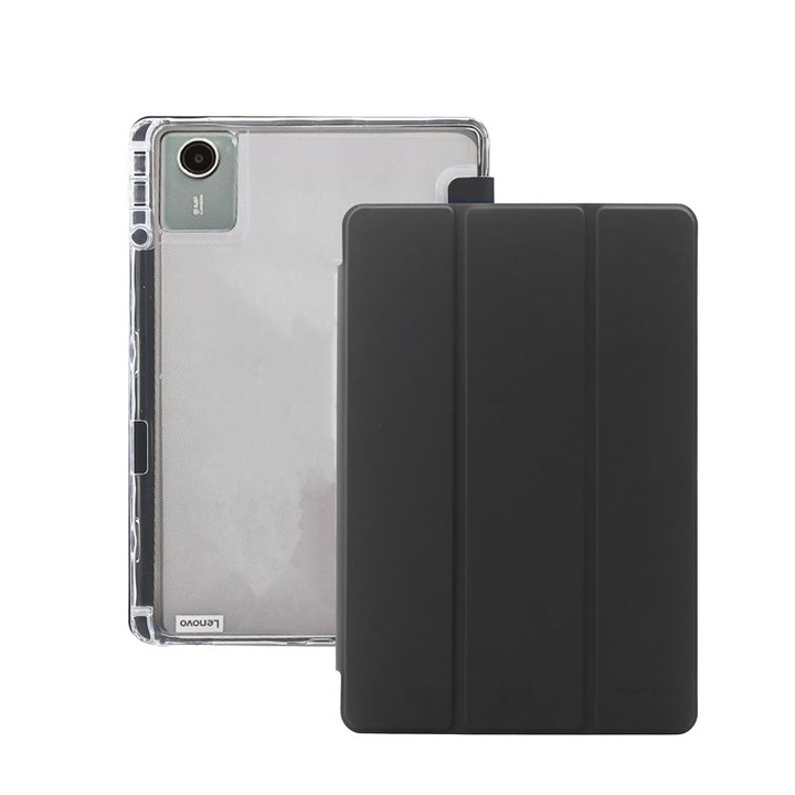 Husa Mobile Origin Easy Tablet Case compatibila cu Lenovo Idea Tab, 11 inch, Transparent