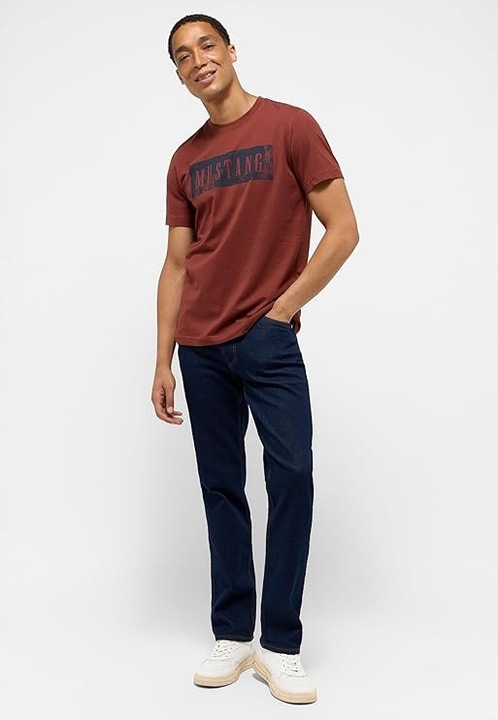 Blugi Mustang Tramper Straight Fit, Kék