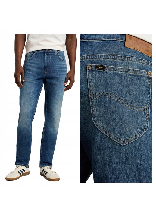 Blugi Bărbați Albastru Lee, Albastru