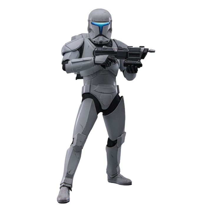 Figurina 1/6 Klón Kommandós, Star Wars: A Rossz Osztag, szürke, kiegészítőkkel Hot Toys