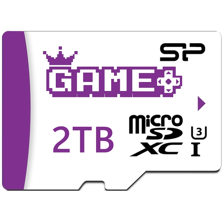 Card memorie MicroSDXC, SP, 2TB, UHS-I, U3, adaptor, rezistent, 100MB/s
