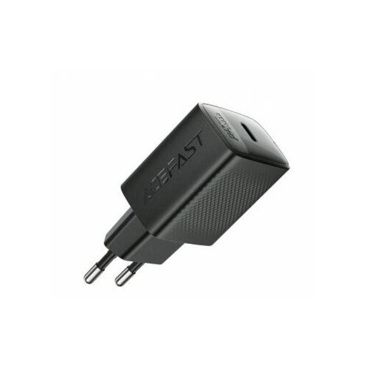 Incarcator Acefast Retea A104 25W 3A 1 x USB-C Negru