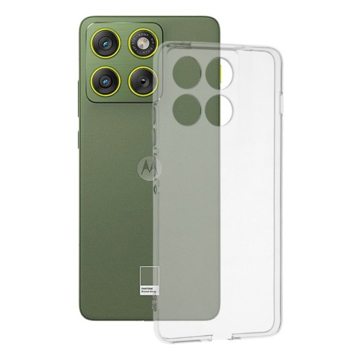 Husa Upzz® Slim, Compatibila Cu Motorola Edge 70, Pastreaza Aspectul Original, Transparenta
