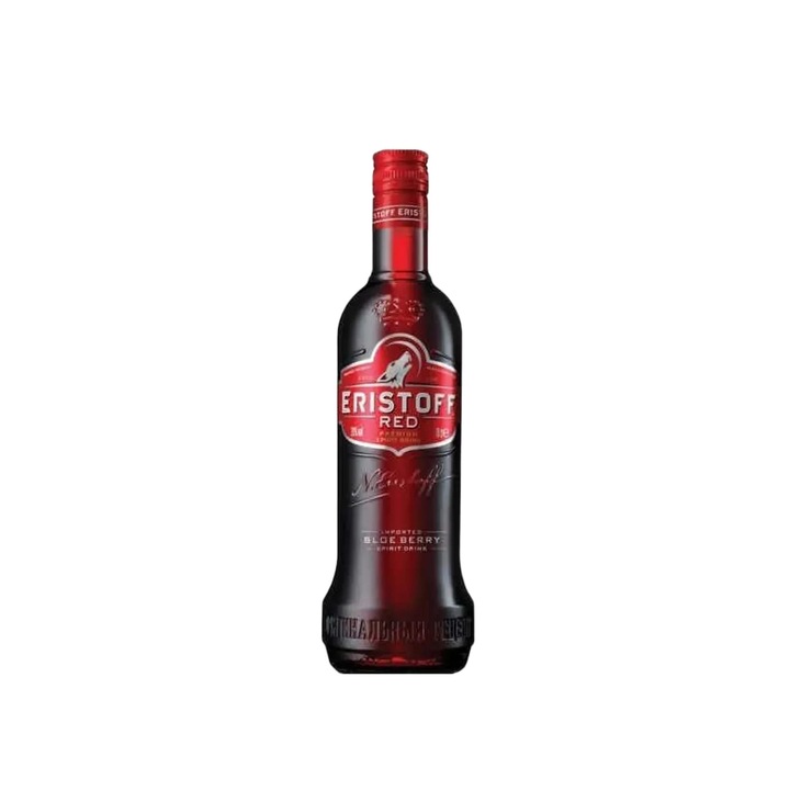 Vodcă Eristoff Red, aromată, 20%, 0.7L, roșu