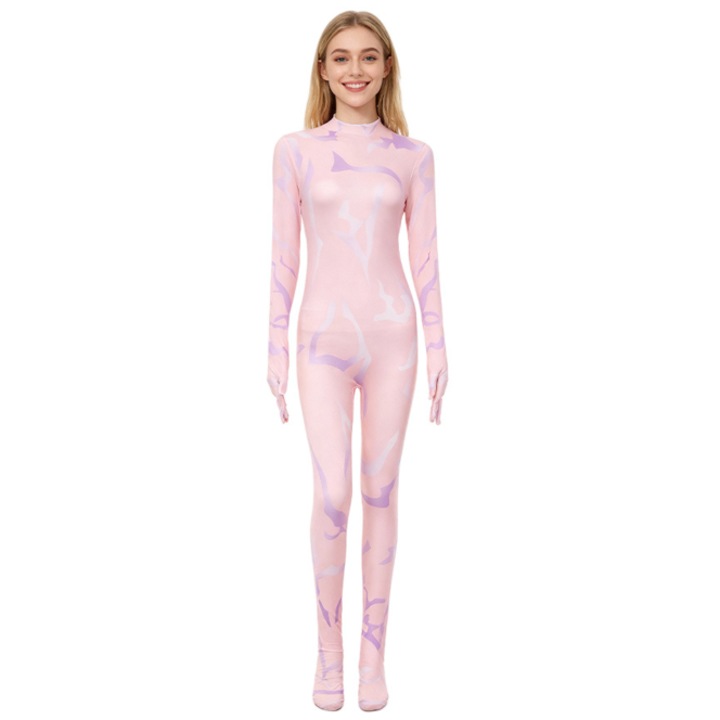 Body carnaval Lumi K-POP Witcher Girls, roz, S